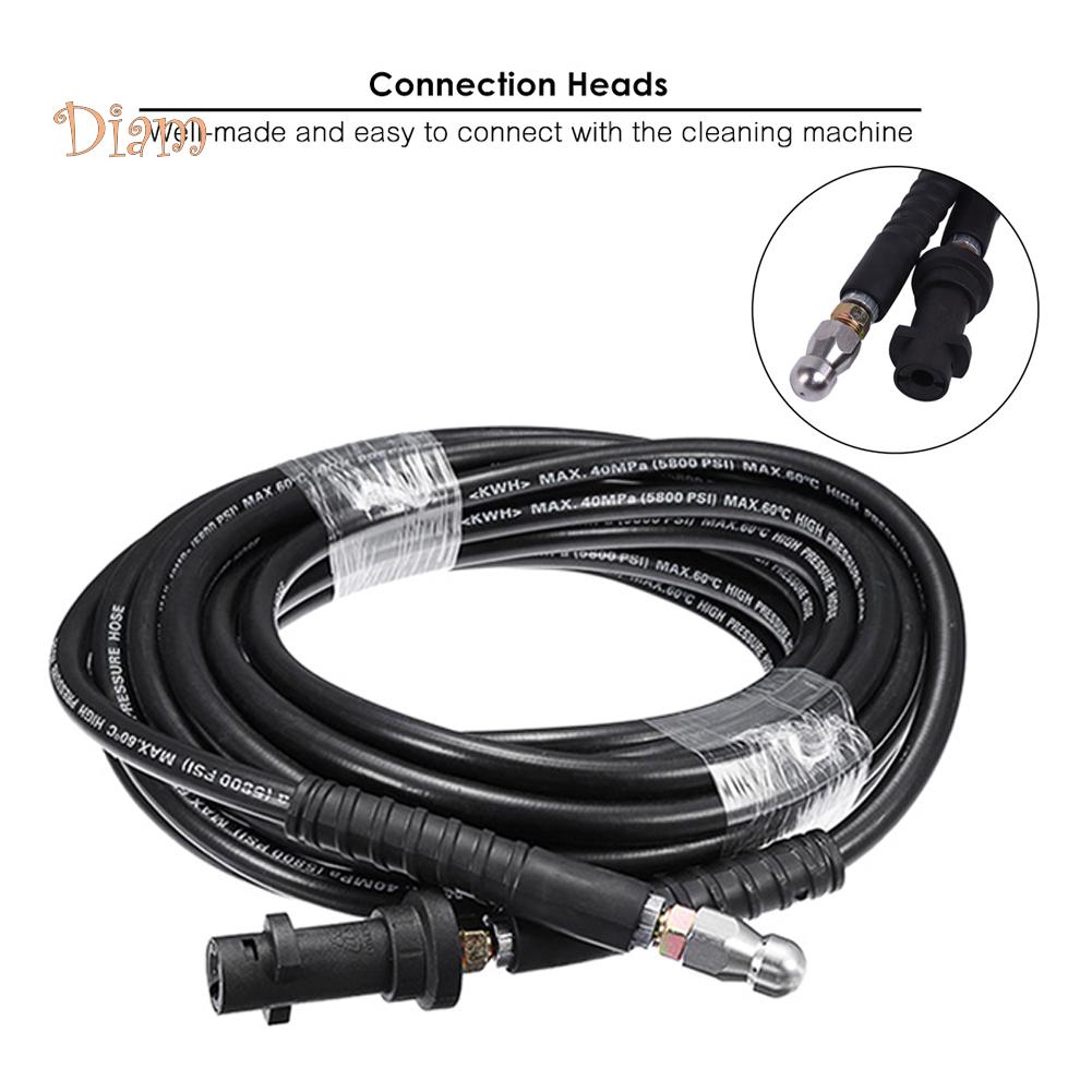 Tenfyer Мойка высокого давления для мойки автомобилей Чистящий шланг для Karcher K2 K3 K4 K5