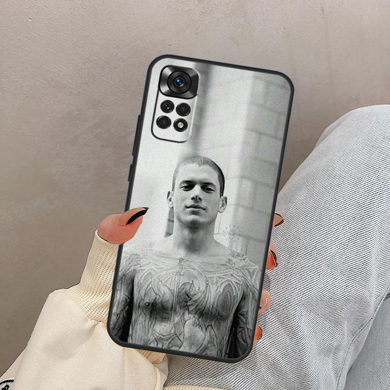 Чехол для телефона Prison Break TV Show для Xiaomi Redmi Note 10 8 9 11 12 Pro Plus Note 11S 10S 9S Redmi 12C 10C 9A 9C