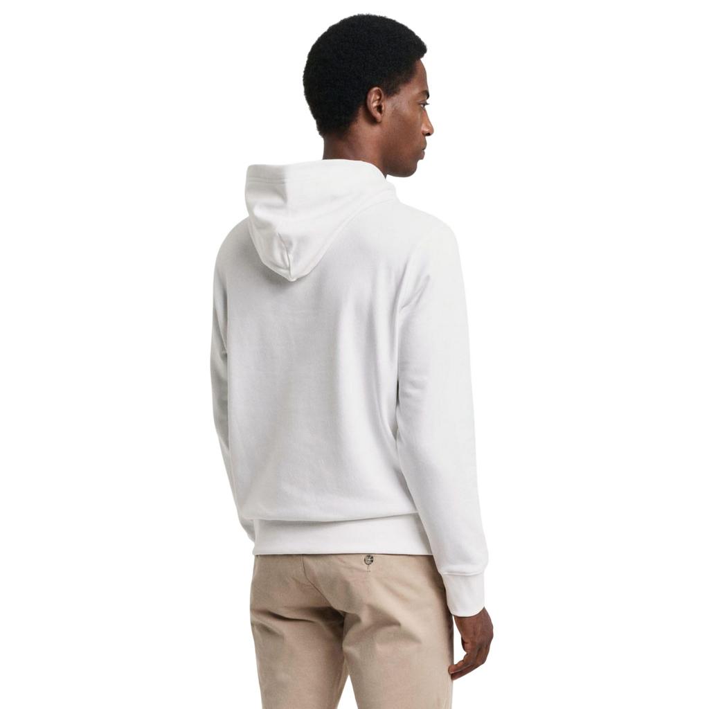 Gant Mens Archive Shield Embroidered Regular Hoodie
