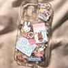 Прозрачный чехол Miffy для Apple 11, XR, 14, 15, 16 Pro, 17 Pro Max - Милый дизайн, Точная посадка