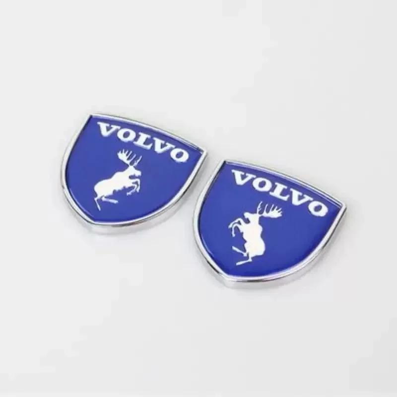Car Side Logo Sticker Decoration Accessories For Volvo Rdesign Polestar AWD V50 S60 XC60 S40 XC40 XC90 V60 S80 S90 V90 V70 T6 ari963