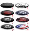 Car Emblem Front Hood Rear Trunk Sticker Decoration Badge Accessories For Ford Ranger Mustang Kuga Mondeo Fiesta Mk2 Mk3 ST-Line  ZV5