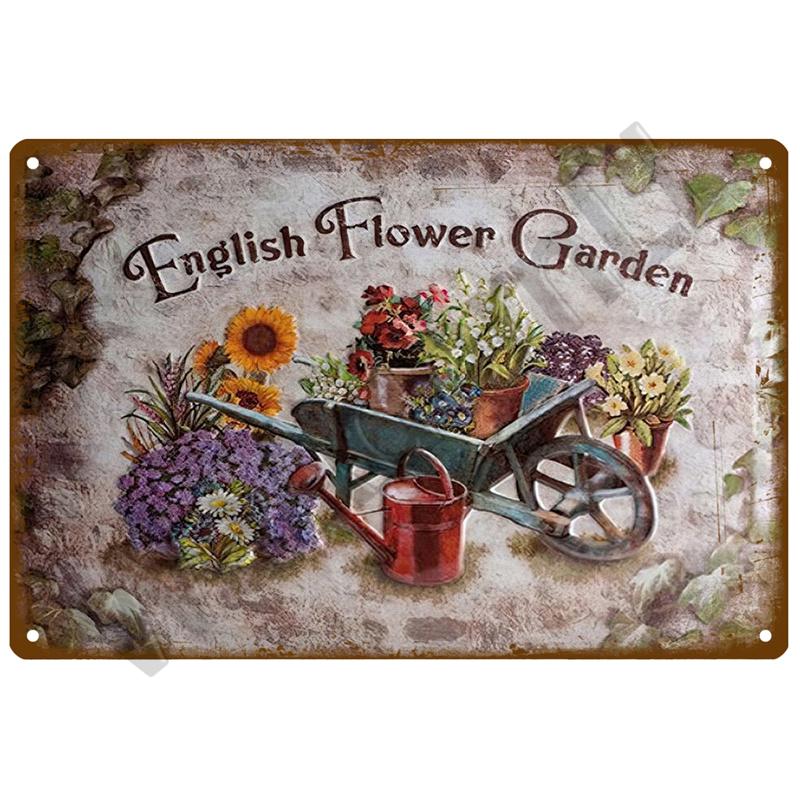 Ретро Декор, металлический знак лаванды, жестяной постер, металлические винтажные вывески с подсолнухом, жестяная вывеска с цветком, ромашка, настенный декор для дома и сада, подарок