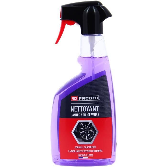 Wheel and Hubcap Cleaner 500 Ml - FACOM - Concentrated Formula - Degreases and Cleans All Types of Wheels and Hubcaps