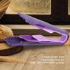 6PCS Non Slip Kitchen Tongs Assorted Size Toaster Tongs New Food Tongs  Toaster