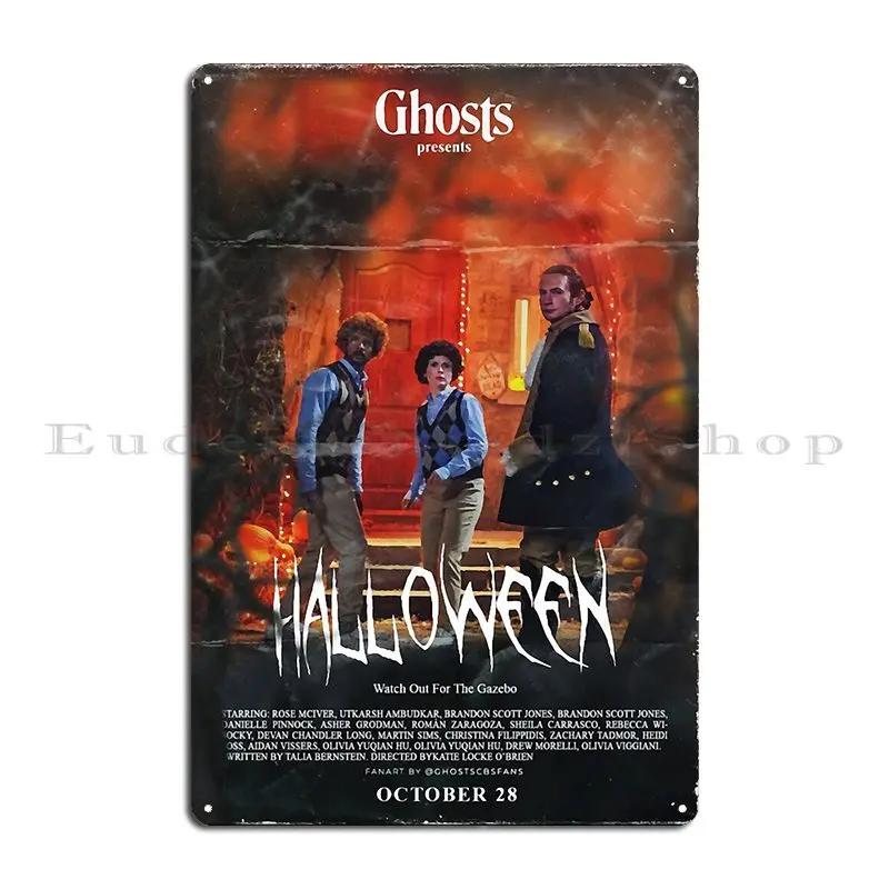 Inspired Ghosts Cbs Christmas Episode Colorfullkidss Metal Sign Decoration Plaques Designing Print Classic Tin Sign Poster