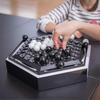 20 Pcs Marbles 16mm Glass Decoration Color Nuggets Toy Black White