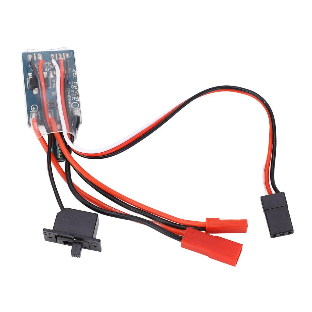 35A ESC Коллекторный 4~8В Электрический регулятор скорости Вперед Назад Тормоз Двунаправленный ESC для 130 180 260