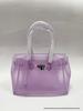 Korean Style Women's Large Capacity Waterproof TPU Shoulder Tote Bag