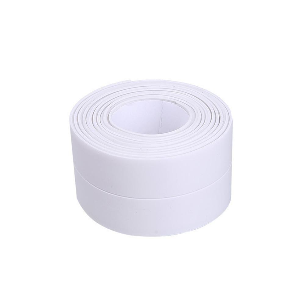 Professional Mildew-proof Caulk Tape Self Adhesive Decorative Kitchen Sealant Strip Colorful Countertop Sealing Tape Household