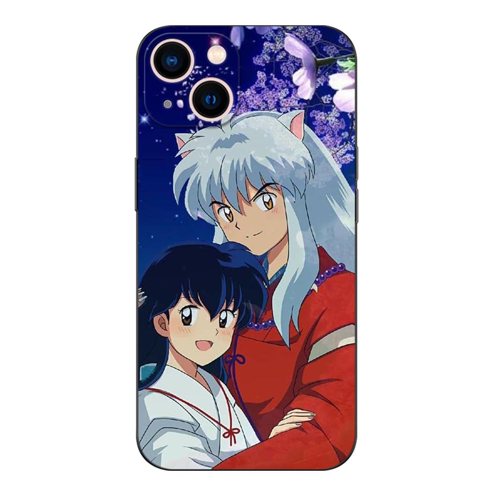 Черный ТПУ чехол для oneplus 8 pro 8t 9 9R Nord 2 ce N10 N100 N200 4G 5G yashahime Inuyasha