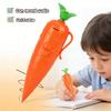 Carrot Voice Recorder Electronic Sound Toy 2 In 1 Multifunctional Novelty Sound Recorder Can Write Graffiti Ballpoint Pen