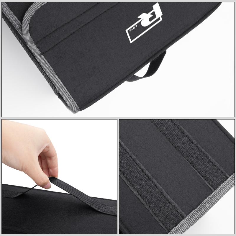 PIG1 Car Trunk Felt Storage Box Folding Organizer Auto Interior Accessories For Volkswagen VW Scirocco Golf Passat Polo Tiguan