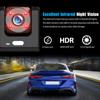 1080P Car DVR 2-Inch Driving Recorder 2/3-Way HD 1080P Three-Lens Parking Monitoring With Night Vision Car DVR Dash Cam