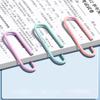 160/500PCS Stationery Paper Clips Morandi Paper Organizer Colorful File Bookmark