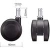 Kokuyo A-CS18UF6 Диаметр 60 В (Обернутый полиуретаном) Комплект из 5 роликов
