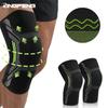Вязаные нейлоновые спортивные наколенники, трехмерная компрессия с фиксацией, дышащие, теплые, мужская и женская защитная экипировка