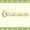 4pcs Acrylic Straight Ruler Measurement Drawing Stationery Set Square Protractor  School Office
