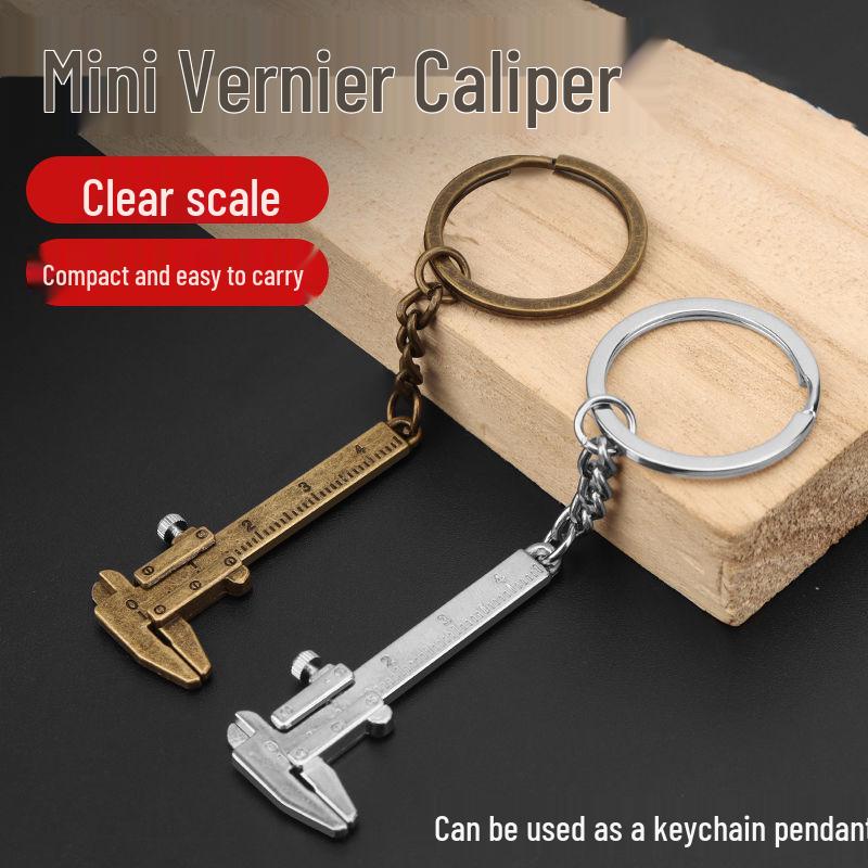 Мини ювелирный штангенциркуль: Портативный подвесной измерительный инструмент