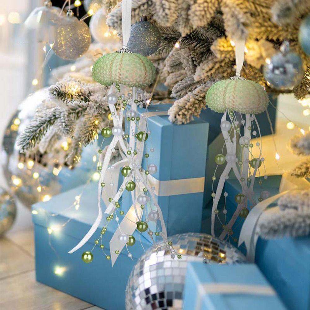 DIY Sea Shell Wind Chimes Easy to Catch Sunlight Capture Collector Jellyfish Prism Pendant Party