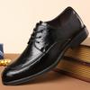 Men Leather Shoes Business Formal Cowhide Commuting Work Shoes Men British Suit Groom Wedding Men Shoes