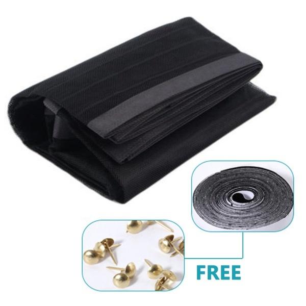 Летняя магнитная сетка для двери, занавеска от комаров, насекомых, насекомых, перегородка для комнаты, автоматическое закрытие, магнитная ошибка