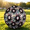 Demon Slayer Printed Size 5 Standard Football, Waterproof PU Training Soccer Ball for Outdoor Sports