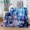 Wolf Throw Blanket Kids Game Sofa Blanket Adults and Children Blanket Blanket for Bed Picnic Blanket Blankets for Beds