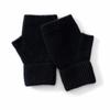 Solid Color Wool Knitted Gloves Cozy Fingerless Gloves  Winter Season Women's Wear