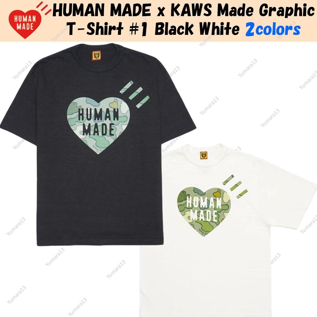 Huunisex Made X Kaws Made Graphic Tshirt 1 Black White 2colors