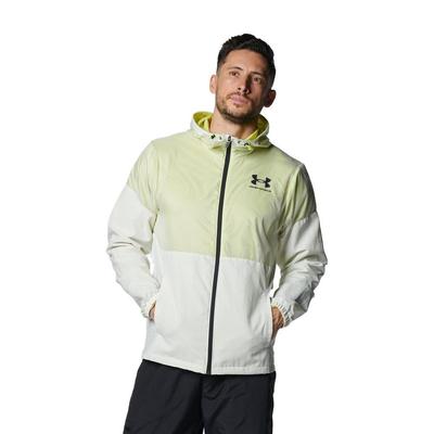 UA ТКАНЕВАЯ КУРТКА НА СЕТЧАТОЙ ПОДКЛАДКЕ Белая L [Under Armour]