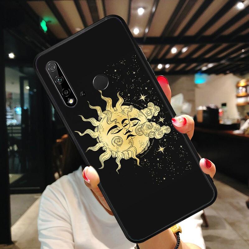 Волшебный чехол для телефона Sun Moon Witches Moon Tarot для Huawei P50 Pro P30 P40 Lite P40Pro P20 lite P10 Plus Mate 20 Pro Mate20 X