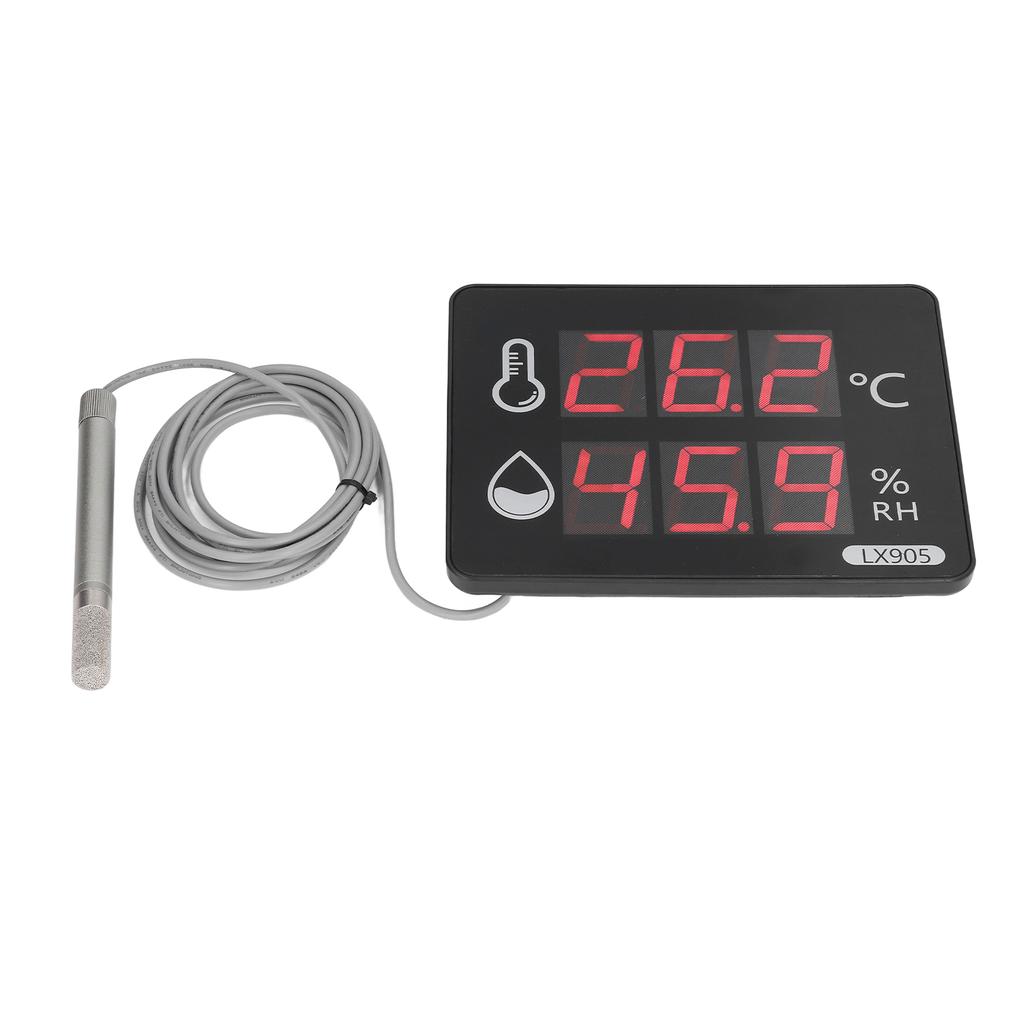Thermometer Hygrometer Temperature Humidity Meter  100‑240V for Home Industry