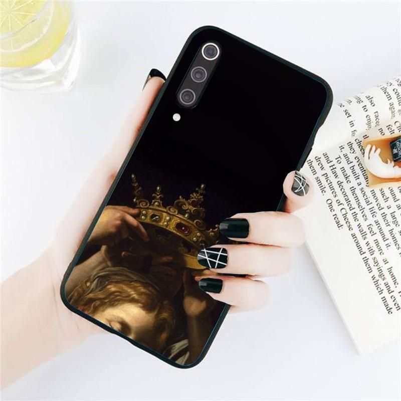 Крутой чехол для телефона в стиле Ренессанс для Xiaomi Redmi Note 11 10 9T 8 7 Pro Redmi 10 9 9A 9C 8 7 6, мягкий черный чехол для телефона