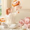 Cute Little Lion Doll Creative Plush Toy Doll Rag Doll Pillow Sleeping Soft Cute Girls and Children Gifts