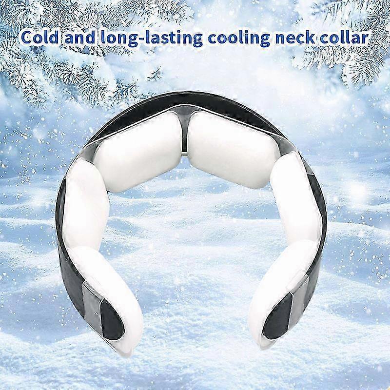 2025 Neck Cooling Tube Ring Summer Cooler Rings Neck Circle Reusable Neck Cooling Ring Ice Cushion Tube For Adults Jogging Fishing