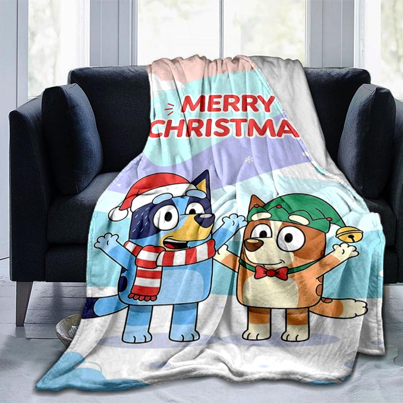 1Pc Christmas Friends Winter Blanket Soft And Comfortable Casual Warm Camping Travel Christmas Halloween Gift M92110