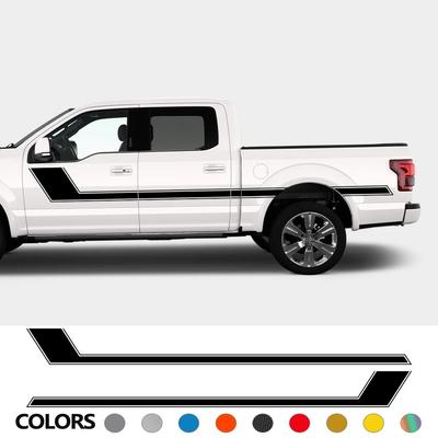 Наклейка на боковой порог двери пикапа Для Ford F150 Toyota Hilux Dodge RAM Isuzu Dmax Gwm Cannon GMC Sierra Автонаклейка Автоаксессуары