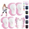 Kids,Youth Protective Gear Set,Kids Knee Pads and Elbow Pads Wrist Guard Protector Protective Gear Set for Scooter,Skateboard