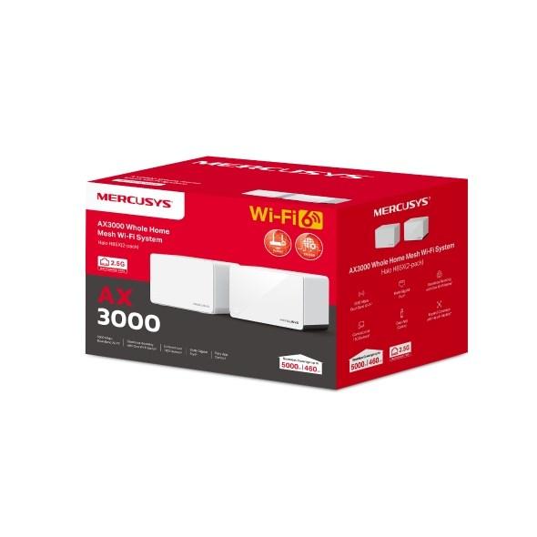 Системная mesh-сеть Mercusys HaloH85X(2 упаковки)