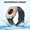 Ремешок с узором в виде шин для Apple Watch Ultra Band 49 мм, 44 мм, 45 мм, 41 мм, 42 мм, 38 мм, силиконовый браслет Correa IWatch Series 8 Se 7 6 5 4
