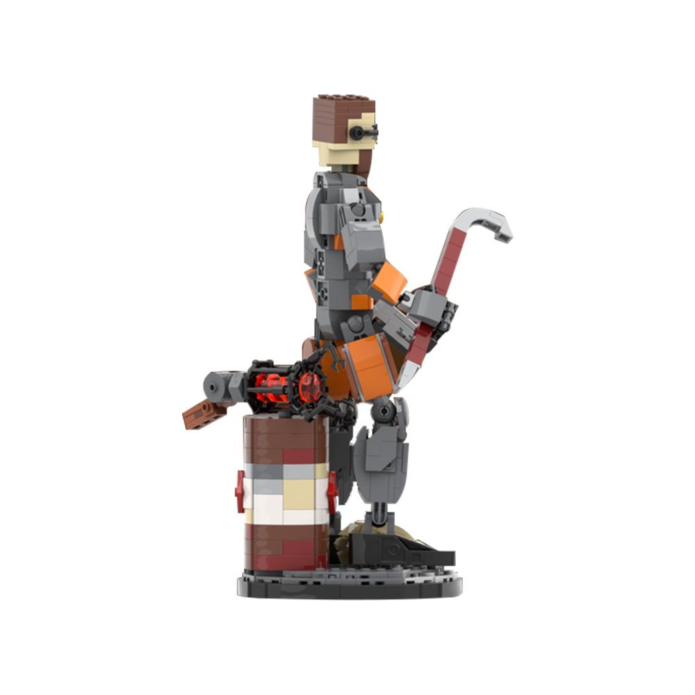 MOC Half-Life 2 Гордон Фримен Строительные Блоки Модель Популярные Игровые Персонажи Модель DIY Кирпичи Конструктор Игрушки Детские Подарки на День Рождения