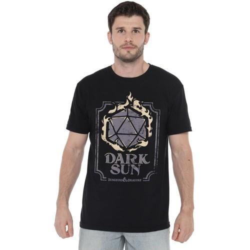 Dungeons & Dragons Mens Flaming Dark Sun T-Shirt