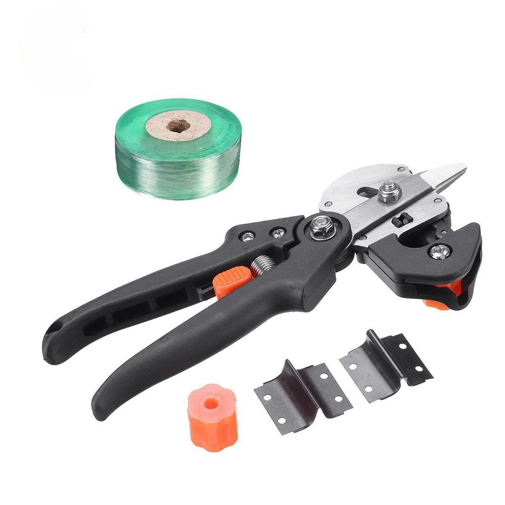 1 шт. многофункциональные ножницы для прививки, инструмент для прививки плодовых деревьев, резак для веток, лента для прививки, садовые инструменты