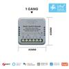 Умный домашний выключатель Tuya Zigbee: Модуль таймера с голосовым управлением через приложение и Alexa