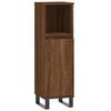 VidaXL Armoire de bain chêne marron 30x30x100 cm bois d'ingénierie 831571