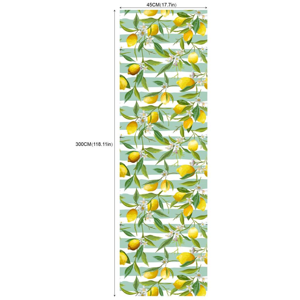 Цветочные лимонные самоклеящиеся обои для декора спальни и отеля RW181-200