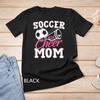 Womens Funny Cheerleading Mom Soccer and Cheer Mom Unisex T-shirt