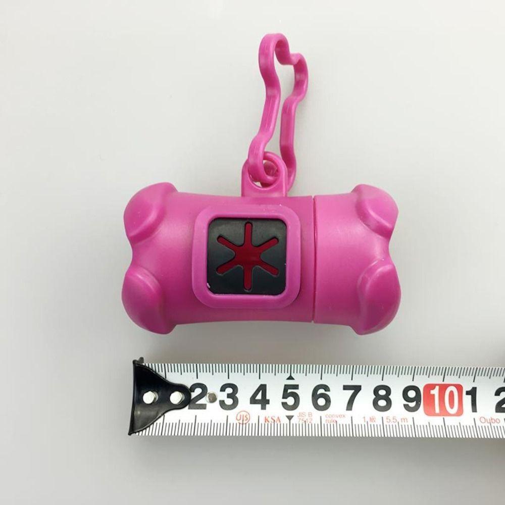 Pet Waste Bag Dispenser Dog Waste Bag Holder Plastic Puppy Garbage Bag Carrier Case Animal Supplies