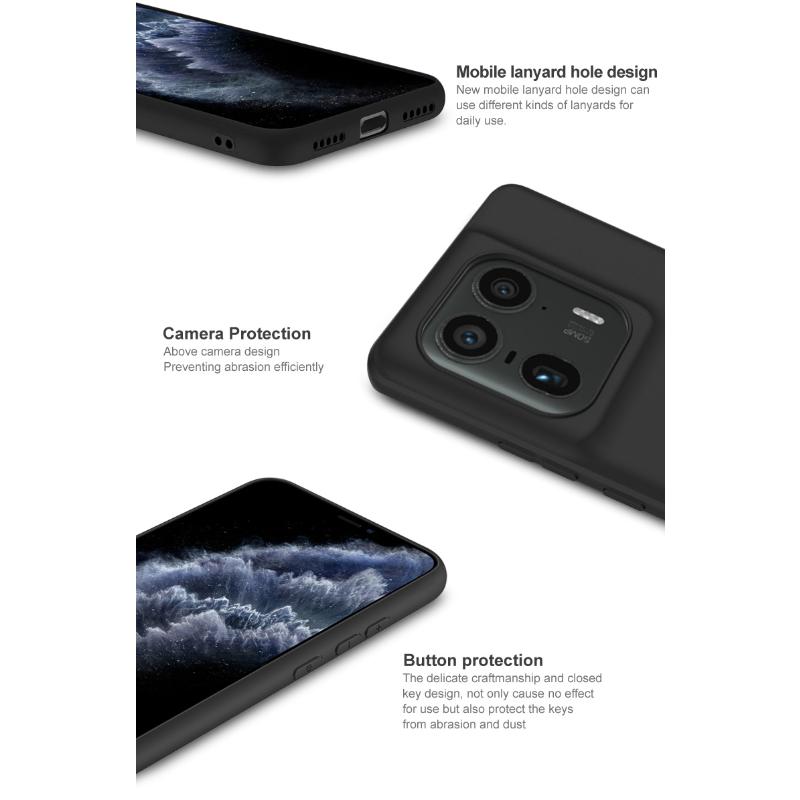 Для Moto Edge 50 Ultra 5G / Moto X50 Ultra 5G чехол для телефона IMAK UC-3 матовый мягкий чехол